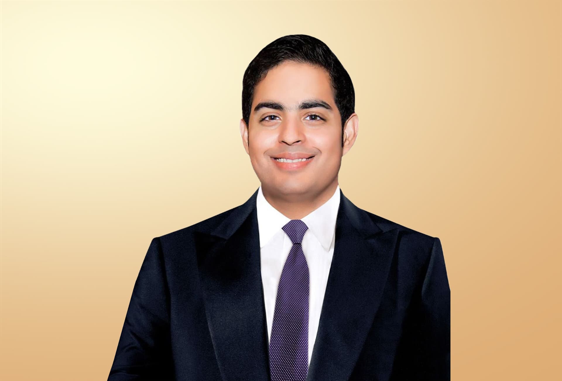 Portrait of Akash Ambani