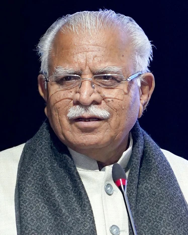 Portrait of Manohar Lal Khattar