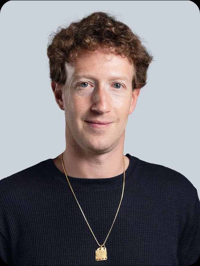 Portrait of Mark Zuckerberg